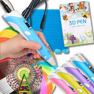 3D pero Pero pre 3D tlačiareň Fast_Buy + PLA kazety 110 m farieb